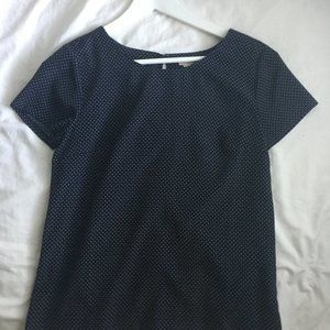 Jcrew Polka Dot Blouse